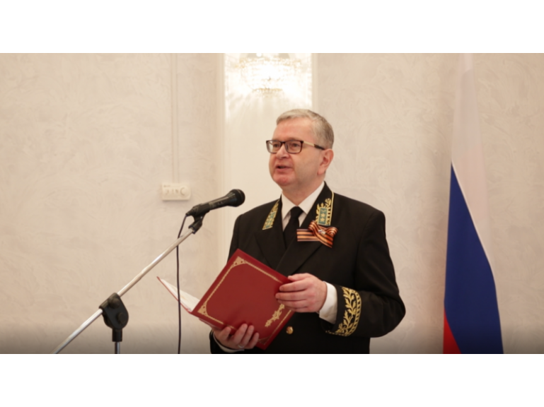 О приеме по случаю Дня Победы