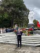 О памятной церемонии в честь 78-й годовщины Победы в  Великой Отечественной войне